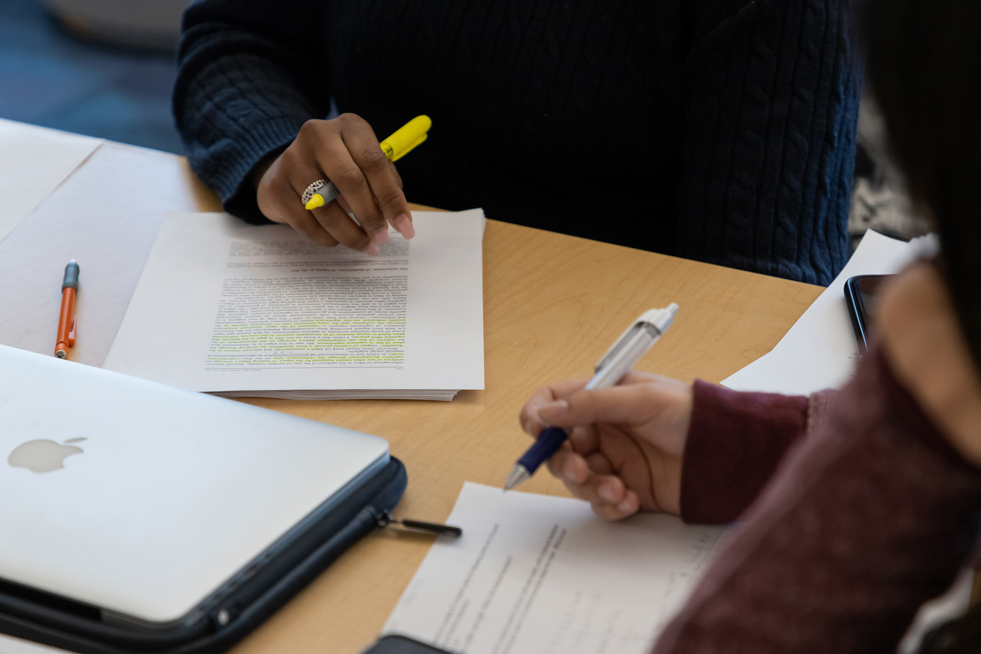 Students Studying